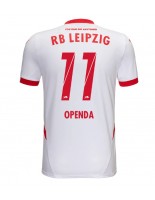 Moške Nogometnih dresov RB Leipzig Lois Openda #11 Domači 2024-25 Kratki rokavi